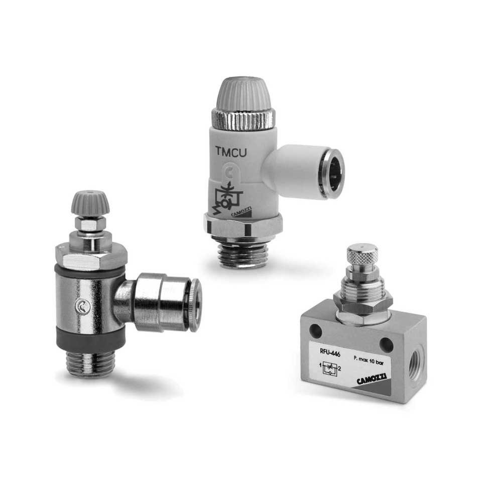 Pneumatic Automatic and Flow Control Valves Camozzi Automation Ltd