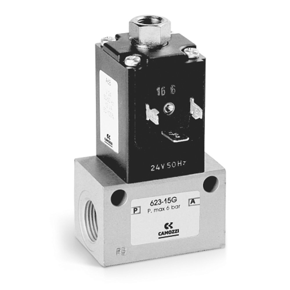 Series 6 Directly Operated Solenoid Valves
 - Camozzi Automation Ltd